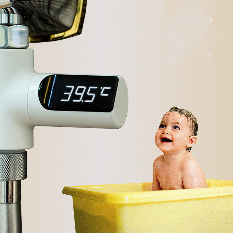 Thermomètre à Eau Électronique pour Robinet – Pour Bébé et Bains - Tekskmarket