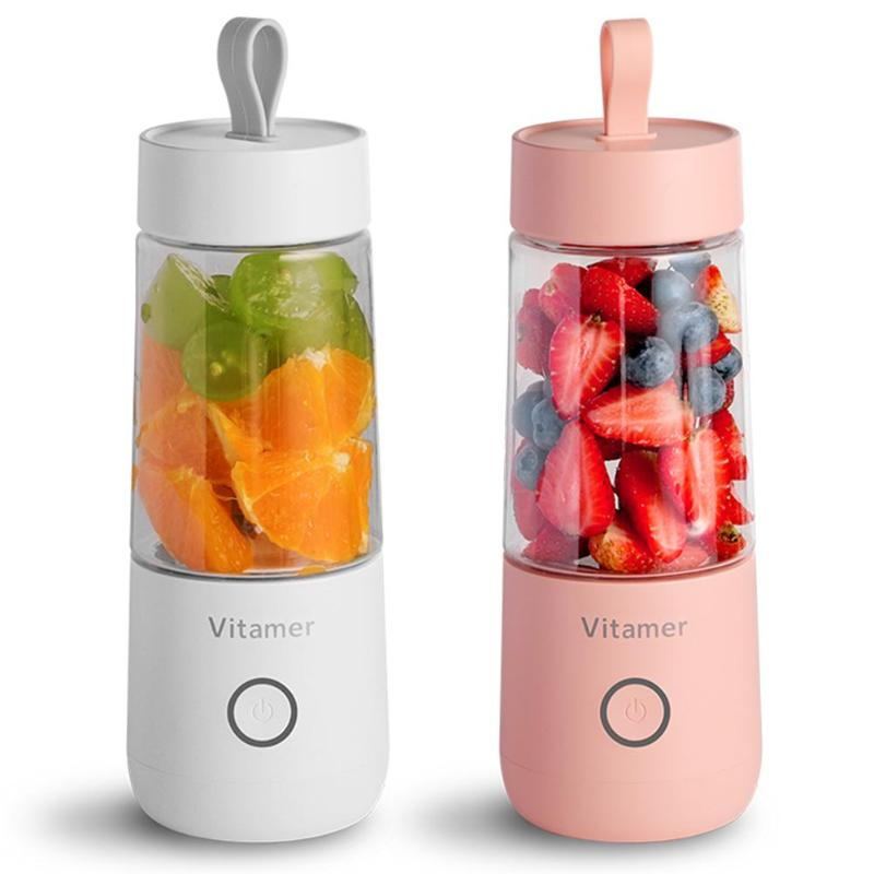 Blender Portable USB Rechargeable 350ml - Tekskmarket